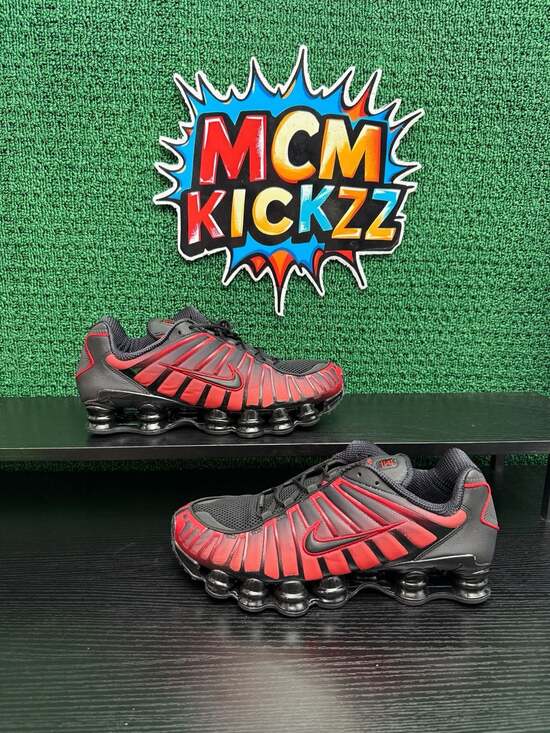 Nike Other - Nike Shox TL Black/University Red Men’s Size 12 Brand New